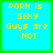 Four identical pixelated blue squares with yellow text reading "PORN is SEXY Guys are NOT" surrounded by a green border.