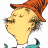 A 48x48 pixel animated buddy icon featuring a cartoon character with an orange hat and yellow face on the left, next to green text reading "Original Icons .com" on a dark green background.