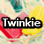 A split-screen image with a colorful candy background on the left and solid purple and gray on the right, featuring text overlays