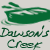 Animated contact sheet showing two frames of a green boat logo with text "Dawson's Creek" on a gray background.