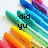 Colorful markers arranged diagonally with pixelated text reading did you color my world wit markers !!