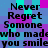Pixelated text repeats across a of cyan, purple, and magenta squares with no visible animation changes