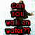 Four- with red text overlays on celebrity images, including a person walking on water and a person with long hair