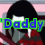 Pixelated character with black hair and red-and-gray clothing, crying tears of blood against a pink background.