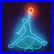 Animated icon shows a glowing blue figure with red top against dark background, text 'big plm pin #23' on right side.