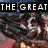 Animated icon featuring a dragon-like creature with glowing eyes and fiery breath, displaying text variations across frames.