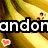 A four- of pixelated images with overlaid text fragments, each showing distinct subjects including bananas, a person, and a hamburger