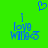 Blue pixelated text 'i love windows' on bright green background with blue heart above, two identical static frames side-by-side.