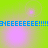 Animated green background with pink light effects and blue pixelated text repeating 'YEEEEE' with exclamation marks.
