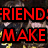 Pixelated image of two people in dark clothing with yellow accents, overlaid with bold red, purple, and pink text fragments.