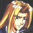 A pixelated anime-style character with long brown hair and yellow highlights appears on the left side of a contact sheet, while the right side displays text "Anime IM" and "com" in white pixelated font against a black background.