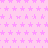A static image of a light pink background covered with repeating small purple star shapes, partially overlaid by a solid gray rectangle in the bottom-right corner.