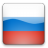 Static pixel art of a rounded square icon with three horizontal stripes: white top, light blue middle, red bottom, bordered by a gray frame.