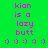 Green background with pink text reading 'kian is a lazy butt' and pixelated dots, alternating between light blue and green backgrounds.