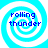Four identical blue and white spiral icons with 'rolling thunder' text in dark blue pixelated font, arranged in a on a solid light blue background
