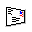 Pixelated envelope icons with varying designs, including one with a small flag and another showing an open envelope shape.