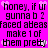 Pixelated text on bright pink background with repeated heart shapes, displaying a message about making 'faced aheasfaced' icons pretty.