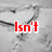 A grayscale image with red text reading "Isn't it obvious?" in four showing sequential changes in text and background elements