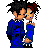 Pixel art contact sheet showing two distinct animated frames of a couple kissing and a pair of black boots with blue accents, below which is the text 'Punk Love' in stylized font.