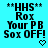 Pixelated text on cyan background with heart symbol; two identical frames show static content.