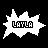 white starburst-shaped icons with 'LAILA' text, each displaying a different color gradient across the letters against black background