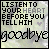 A 49x49 pixel animated contact sheet showing two frames of a buddy icon with text and heart symbols on a gray background.
