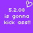 Purple background with white pixelated text and a heart symbol above the date.
