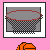 A 4x3 contact sheet of a basketball-themed animated icon showing sequential frames with orange basketballs, gray hoops, and pink background.
