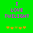 Green background with pink pixelated text "I LOVE TWILIGHT" and five orange and green flower icons below, two versions of the flower arrangement differ.