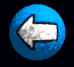 Blue textured sphere with white arrow symbols appearing and disappearing