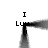Black and white pixelated icon showing a stylized frame with 'I', 'L', 'U' letters at corners, connected by curved lines forming an arch.