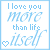 Two side-by-side animated frames of a pixelated text-based buddy icon with