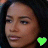 A 48x48 pixel animated buddy icon featuring a person with dark hair and two heart symbols that change color between frames, displayed in a contact sheet layout.