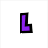 Pixelated icons display letters L, O, I, S and the word ROXS in distinct colors with black outlines on white background.