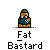 Animated contact sheet of a pixel art character with repeated text bubbles across 18 frames showing different speech bubble texts and subtle pose changes.