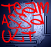 Pixelated static icon with red text over a blue-gray gradient background featuring abstract shapes and lines.