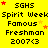 Yellow background with repeated text blocks and red star accents, showing static pixel art layout.