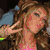 Six distinct views of a woman with long wavy hair in various poses and backgrounds, including one frame with pink text overlay.