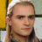 Pixelated image of a person with long light brown hair and fair skin, next to pixelated text reading 'my favorite elf' on white background.