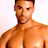Static 48x48 pixel icon showing a shirtless man with short dark hair and facial stubble against a plain white background, rendered in low-resolution pixel art style.