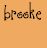 Two side-by-side animated frames of a buddy icon showing the name 'breke' with a yellow crown appearing in the second frame.