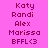 Pixelated text list on pink background with yellow highlight boxes changing position across frames.