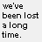 A 4-frame contact sheet of a pixelated text-and-image meme featuring two people in outdoor settings with overlaid text expressing boredom and lost connection.