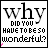 identical static images showing 'why DID YOU HAVE TO BE SO wonderful?' text with a of colored hearts below, each heart color varying across the