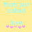 Pixelated cyan text on yellow background reads 'thats just called love' with pink and light pink asterisks below, two identical frames show slight animation in the middle asterisk's color.
