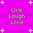 Bright pink background with white starbursts and green text reading "Live Laugh Love" in four identical quadrants.