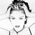 Black-and-white pixelated icon shows a person with braided hair, closed eyes, and a neutral expression against a plain background.