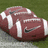 A four- with a football on grass, blue background text 'move over. guys', pink background text 'the girls are comin' <3', and empty gray