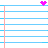 Animated contact sheet of a Christmas-themed buddy icon showing progressive text animation on lined notebook paper with pink hearts and handwritten-style text.