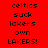 Pixelated text on four colored backgrounds: red, white, light pink, and dark pink.